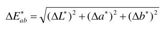 Lab色空间色差计算公式