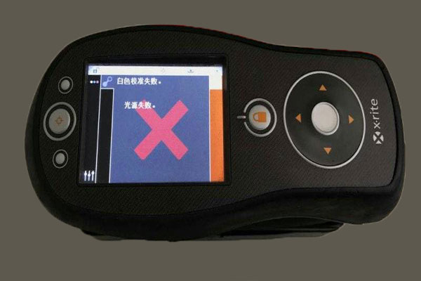 爱色丽CI60分光色差仪校准时白校准失败故障怎么解决？